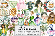 Taurus Season Clipart, an Illustration by Design Market (Thumbnail 1 of 4)