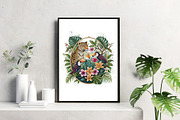PNG Clipart for T-Shirts & Wall Art, a Decorative Illustration by MRI STUDIO (Thumbnail 13 of 42)