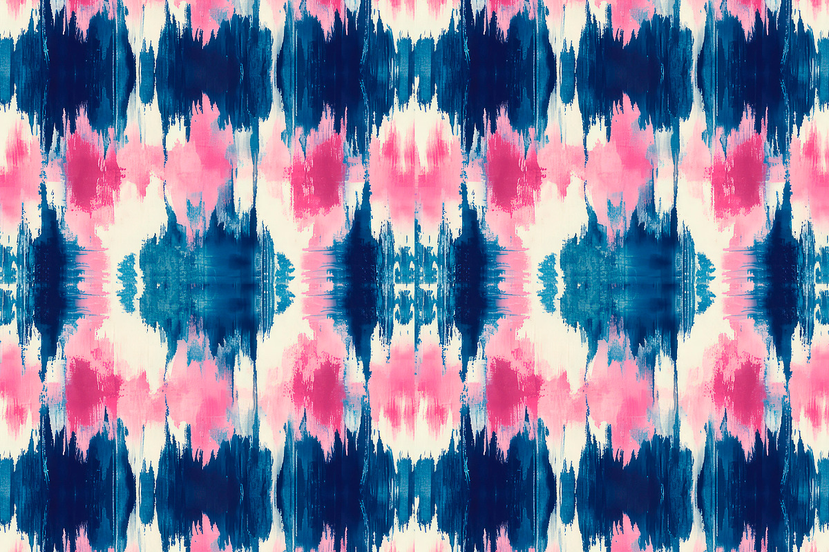 Tie dye shibori watercolor patterns, a Pattern Graphic by SketchArtStudio (Photo 3 of 14)