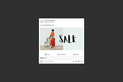 Minimal Facebook post templates, a Social Media Template by Wild Ones (Thumbnail 8 of 10)