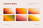 Autumn Abstract Gradient Collection, a Texture Graphic by Ghurafa Studio (Thumbnail 2 of 9)