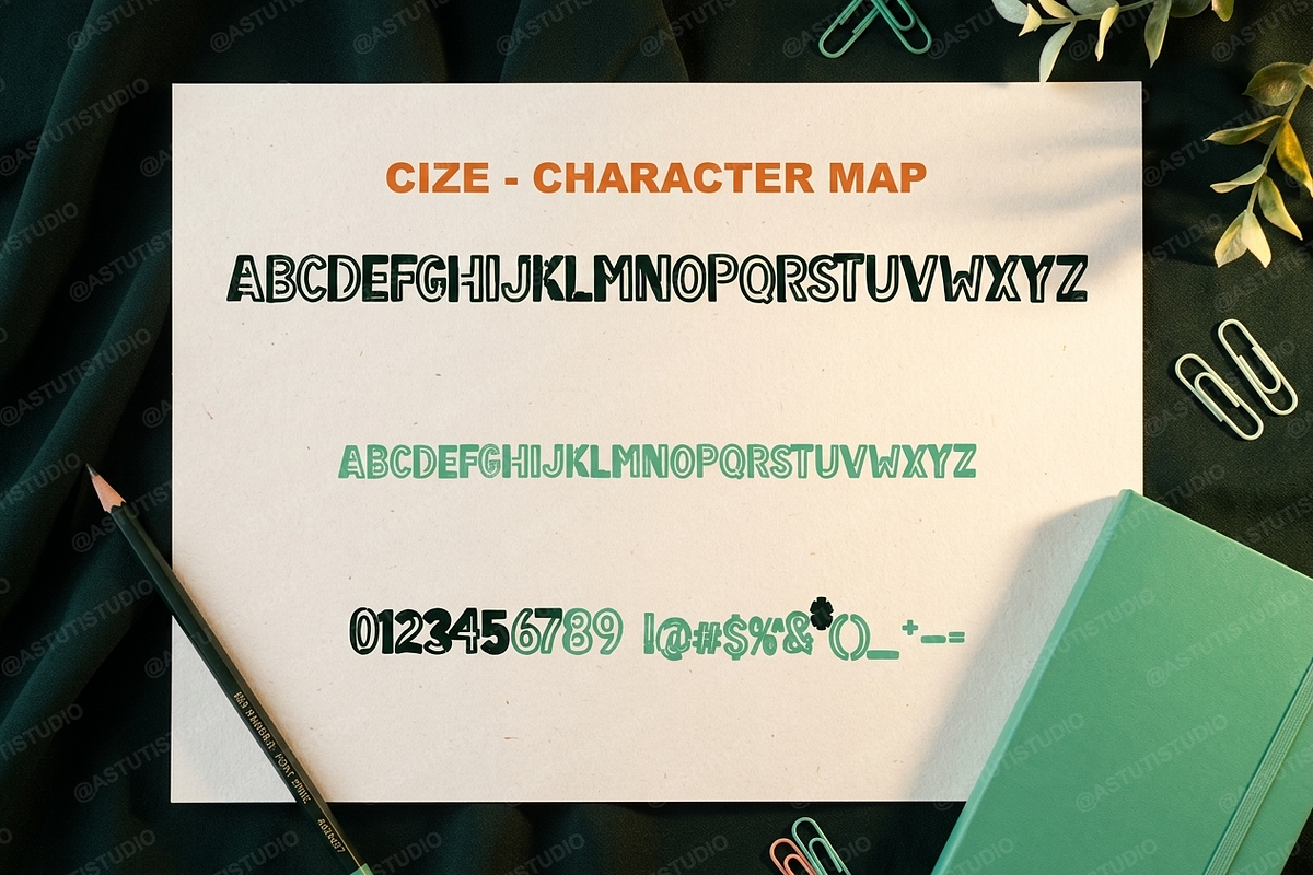 Cize - Elegant Modern Serif, a Serif Font by Astuti Studio (Photo 3 of 25)