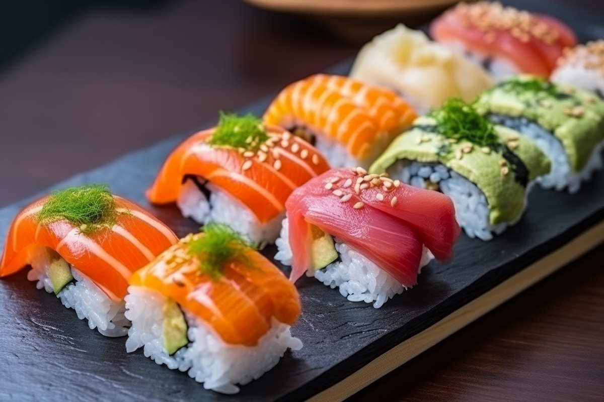 Sushi set. 35 images, a Food Illustration by Handmadefont (Photo 5 of 10)