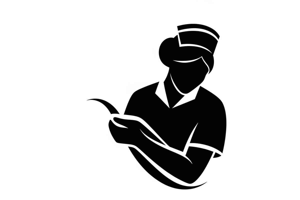 doctor and nurse silhouettes, an Illustration by Amazin_art (Photo 23 of 31)