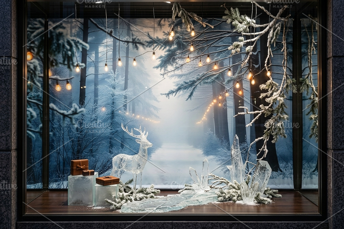 Winter Wonderland Path | Stock Photo, a Holiday Photo by Aura Canyon HQ (Photo 2 of 7)