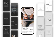 Stories Instagram templates Canva, a Social Media Template by VeliusCreativeStudio (Thumbnail 1 of 6)