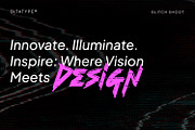 Glitch Shoot, a Symbol Font by Ditatype (Thumbnail 20 of 32)