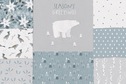Scandi Christmas maps, cards creator, an Animal Illustration by Tabita's shop (Thumbnail 10 of 17)
