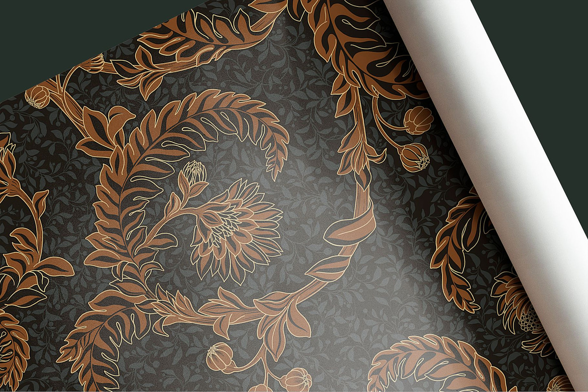 Silver Fern  Serenade Pattern, a Pattern Graphic by MouseGrey (Photo 11 of 13)