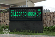 Urban Billboard Mockup, an Advertising Mockup by Permadi Creative (Thumbnail 1 of 2)