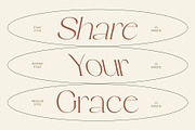 CS Parsite – Elegant Font, a Serif Font by Craft Supply Co. (Thumbnail 4 of 8)