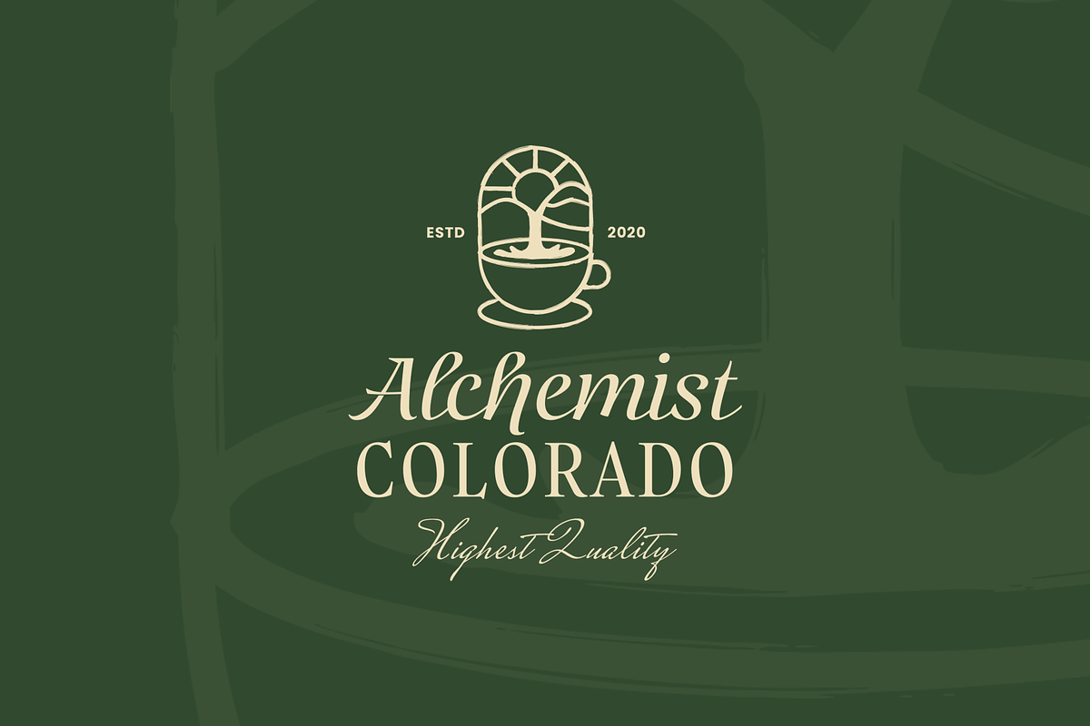 Coffee Waterfall Logo Template, a Branding & Logo Template by Headfonts (Photo 3 of 3)