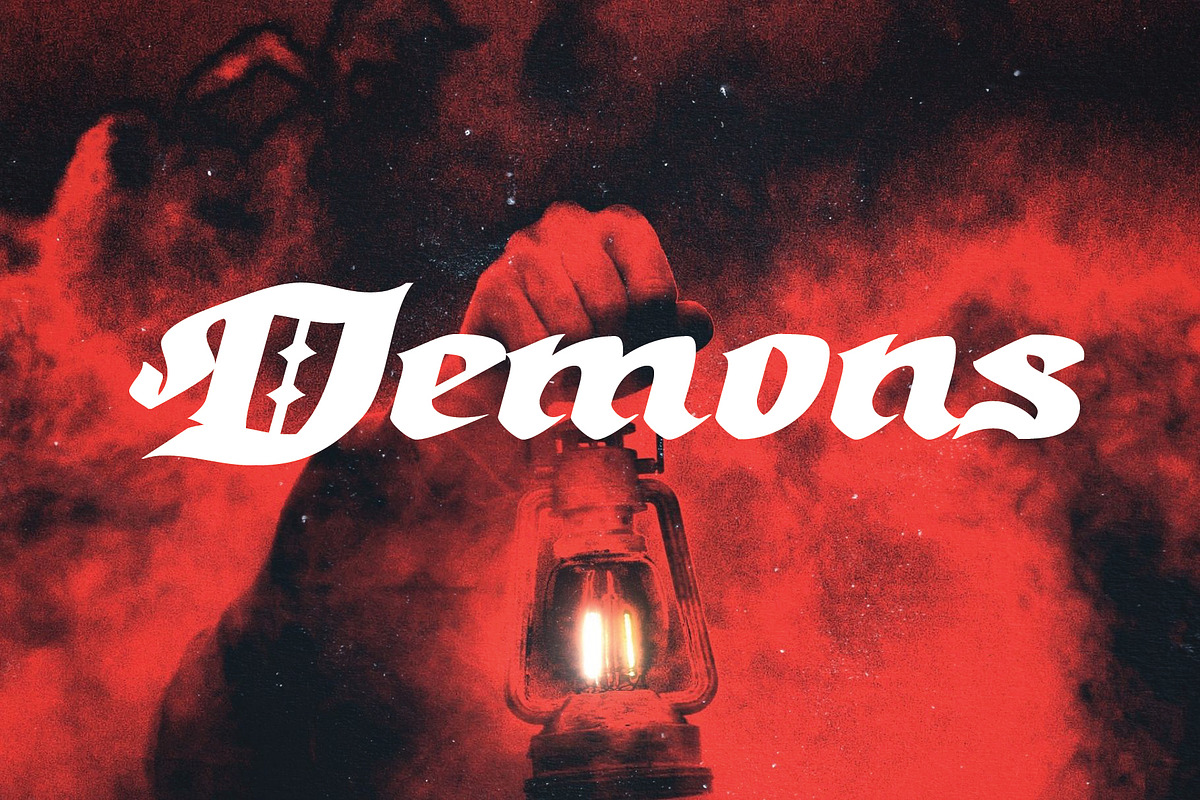 Callimathy - Gothic Blackletter, a Blackletter Font by Anomali Creatype (Photo 17 of 17)