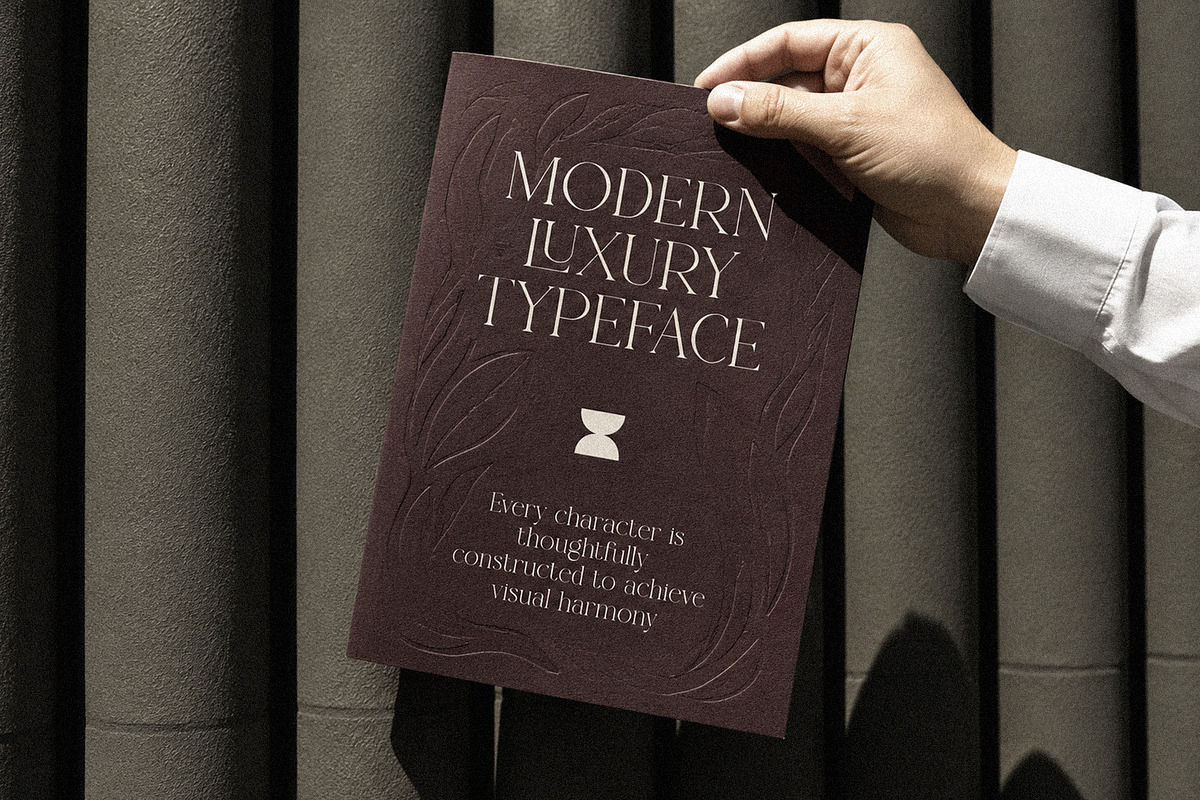 Rolling Fonte - Luxury Typeface, a Serif Font by Muflieart (Photo 6 of 12)