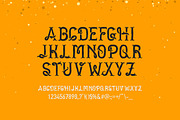 Golden dust typeface, a Font by Gleb Guralnyk (Thumbnail 2 of 3)
