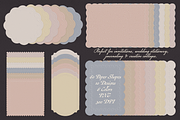 Valencia - Embossed Papers & Frames, a Texture Graphic by lerinartstudio (Thumbnail 5 of 13)