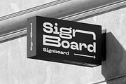 Signboard Horizontal Mock-up, an Advertising Mockup by Yogurt86 (Thumbnail 6 of 13)