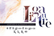 Quizles - Stencil Serif Font, a Serif Font by Struvictory.art (Thumbnail 5 of 9)