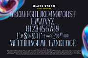 Black Storm, a Serif Font by Nathatype (Thumbnail 9 of 11)