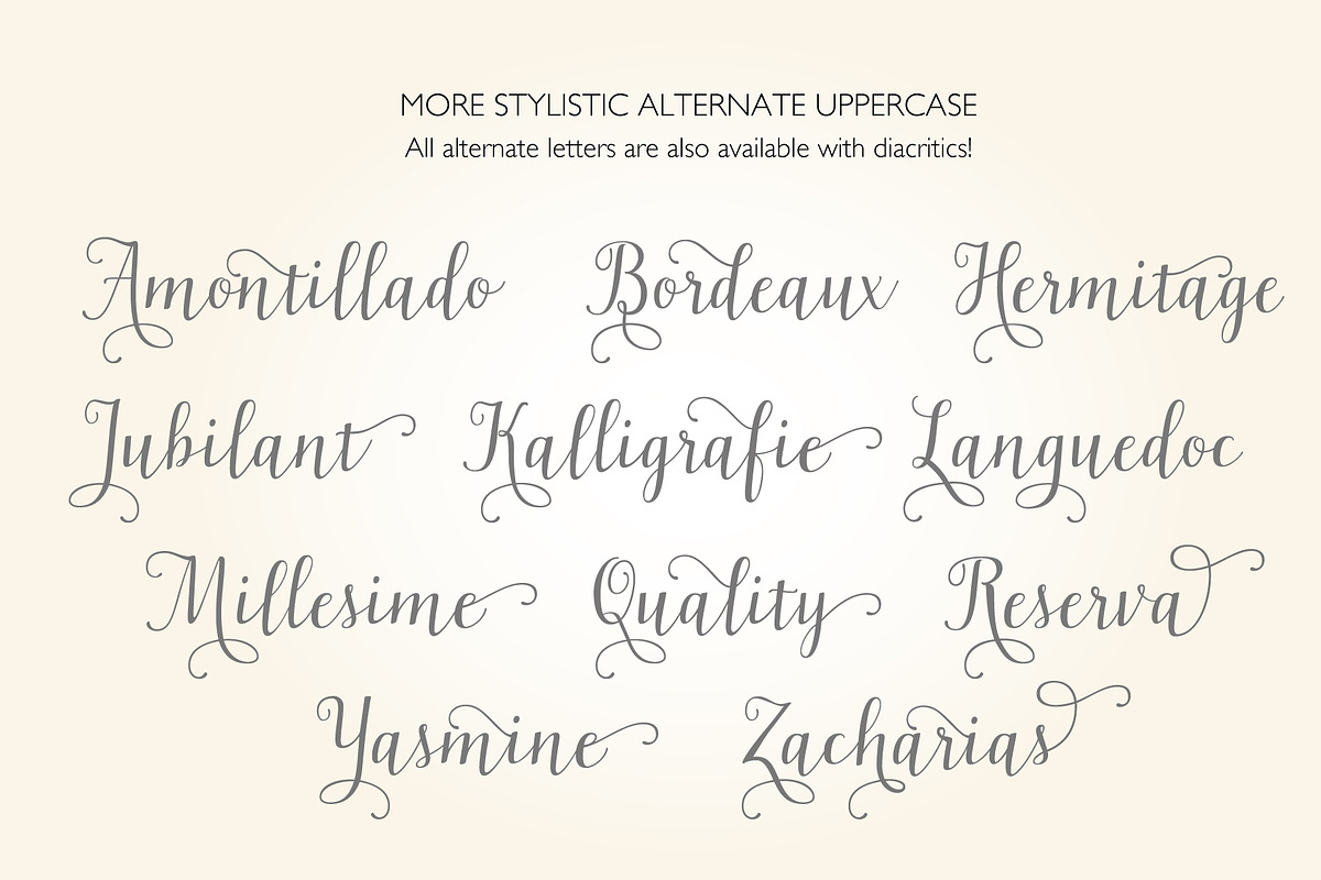 Celadon Modern Calligraphy Font, a Script Font by Studio Indigo (Photo 12 of 15)