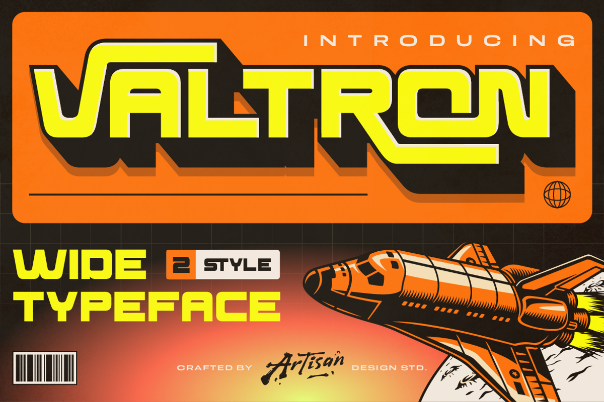 Valtron, a Sans Serif Font by Artisan Themes (Photo 1 of 10)