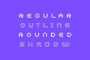 Vivida Pixel Font Family, a Sans Serif Font by alpercakici (Thumbnail 9 of 14)