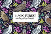 Magic forest collection, a Pattern Graphic by Robusta (Thumbnail 1 of 14)