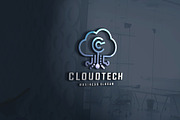 Data Cloud Tech Logo, a Branding & Logo Template by Design_Planet (Thumbnail 2 of 7)
