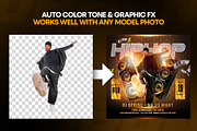 Hip-Hop Party Flyer Template, a Flyer Template by Raytas Studio (Thumbnail 4 of 5)