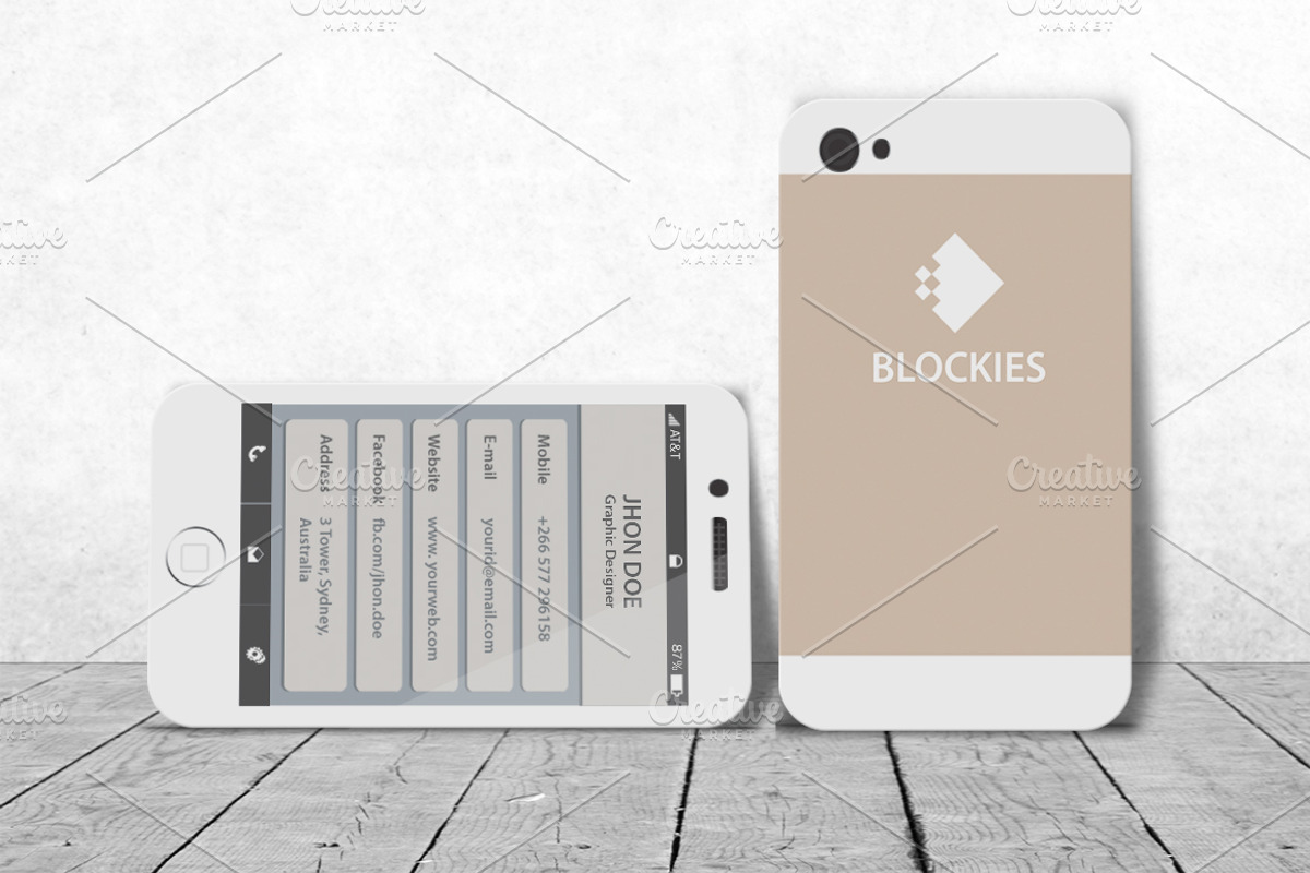 Iphone 6 (25% Off) Business Card, a Business Card Template by Pentaclay (Photo 5 of 5)