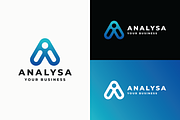 Abstract Arrow Ascent Letter A Logo, a Branding & Logo Template by Design_Planet (Thumbnail 1 of 3)
