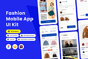 Lova - Sleek Fashion Mobile App, an App Template by trabaskriya (Thumbnail 1 of 5)