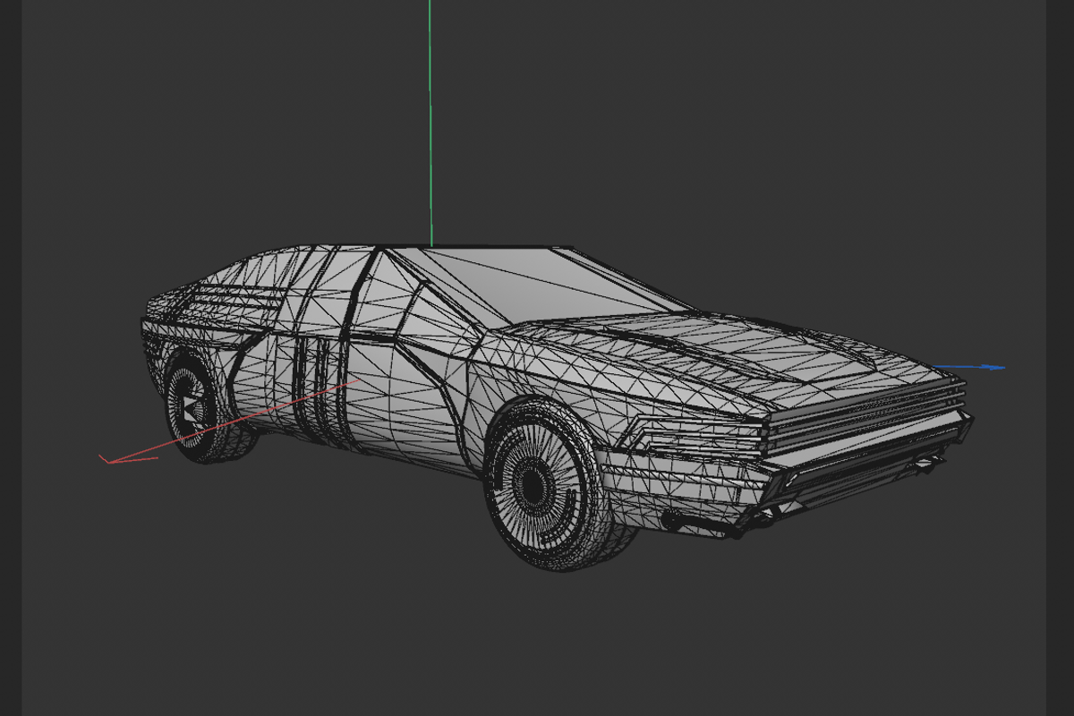 Sci-fi concept car, a Cars & Vehicle 3D Model by Snji | 3D Models (Photo 7 of 8)