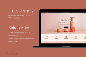 WIX Website Template Elantra