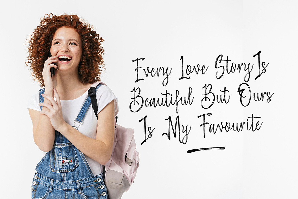 Smolder Brush, a Script Font by Stripes Studio (Photo 2 of 5)