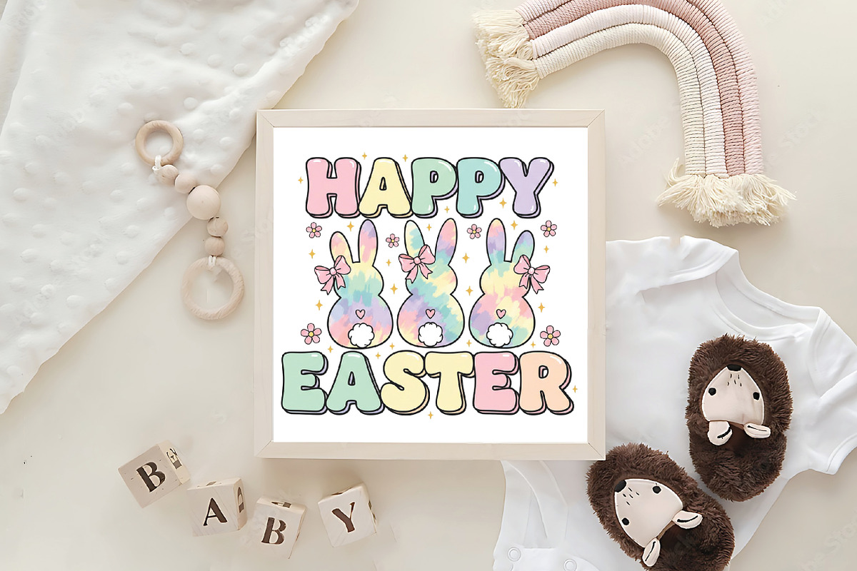 Easter Bunny PNG Easter PNG, an Illustration by CraftArtStudio (Photo 4 of 4)