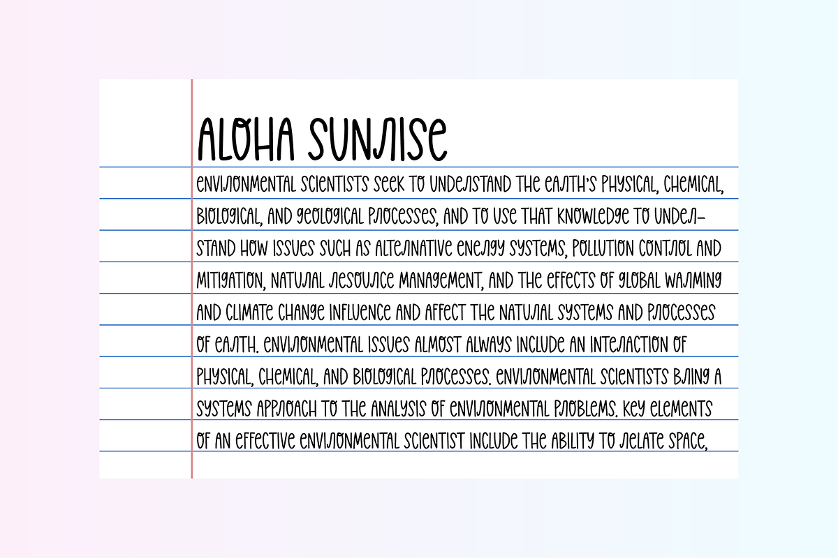 NOTEBOOK HANDWRITING Font Bundle V5, a Handwritten Font by Blush Font Co. (Photo 2 of 11)
