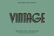 Vintage Text Effects Bundle, a Layer Style Add-On by WM48 Shop (Thumbnail 2 of 17)