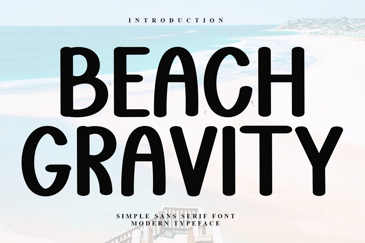 Beach Gravity, a Script Font by FreshTypeINK (Photo 1 of 7)