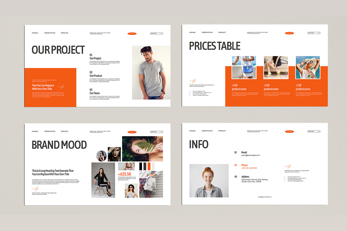 Minimal Portfolio Presentation preview 5
