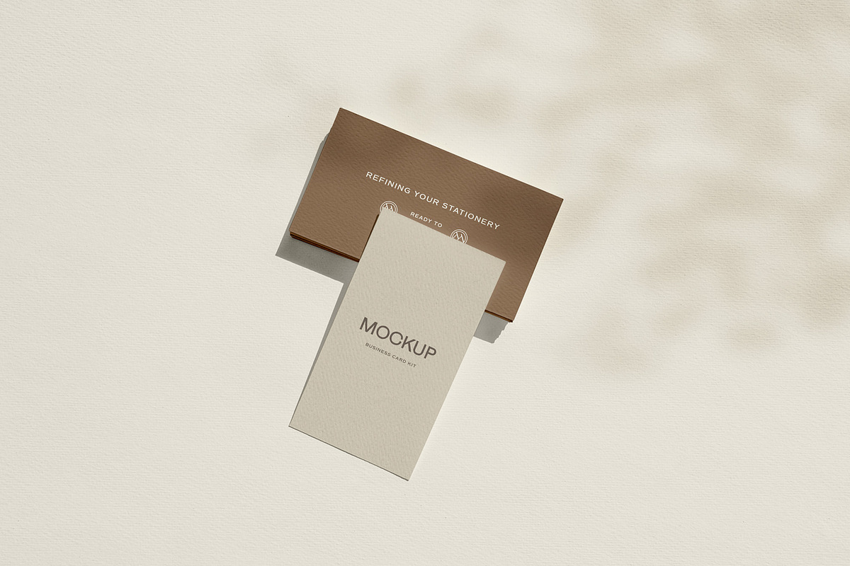 Business Cards Mockup Kit, a Product Mockup by Cuoco (Photo 8 of 14)