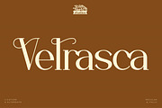 Velrasca - Serif Typeface Font, a Serif Font by Rishsketch (Thumbnail 1 of 15)