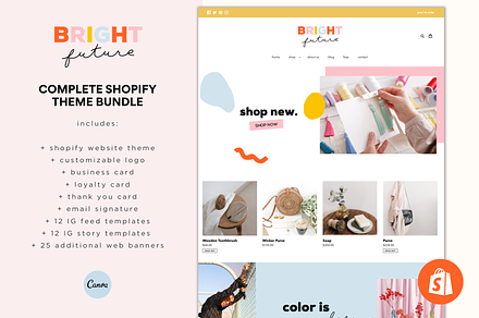 Shopify Theme Bundle | Bright Future, a Templates & Theme by Easy Website Themes