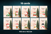 Christmas Card Templates Canva Set, a Card Template by Ellis Art (Thumbnail 3 of 5)