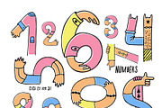 Hands up crazy color font, a Symbol Font by Kseniia Kuznetsova (Thumbnail 3 of 5)