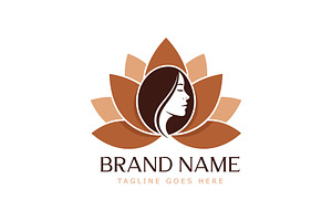 Elegant Lotus Logo. Beauty, Spa logo, a Branding & Logo Template by Master Design