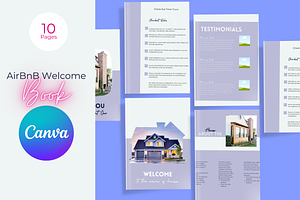 Airbnb guestbook: Airbnb Host Canva