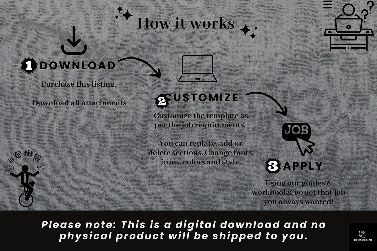 Resume/CV Modern Digital Template, a Resume Template by The Career Lab (Photo 9 of 10)