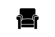 Cozy Armchair Silhouette Collection, an Object Graphic by Designs_River (Thumbnail 2 of 3)
