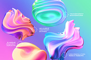 3D Gradient Abstract - 168 Shapes, an Object Graphic by assetpro.design (Thumbnail 10 of 10)